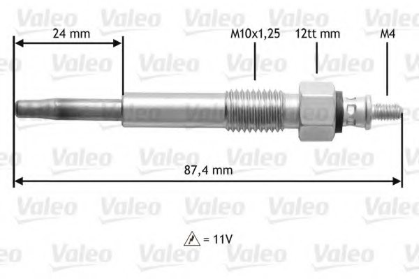 VALEO 345159 Glow Plug
